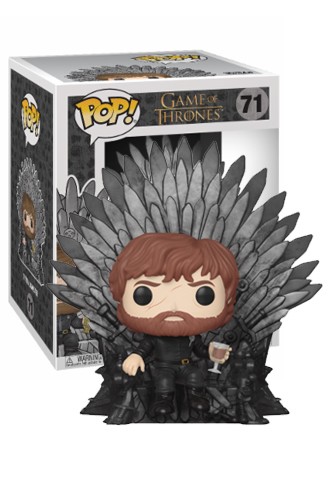 Pop! Deluxe: Juego de Tronos - Tyrion w/ Throne