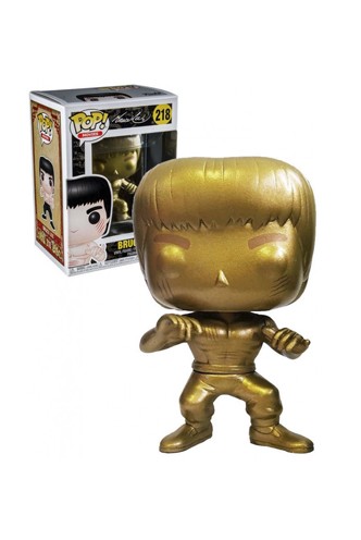 Pop! Movie: Bruce Lee - Gold Exclusiva