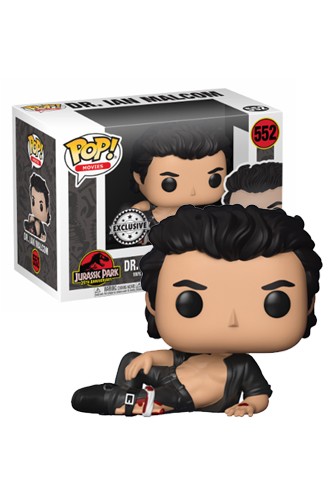 Pop! Movies: Jurassic Park - Dr. Ian Malcolm Exclusivo