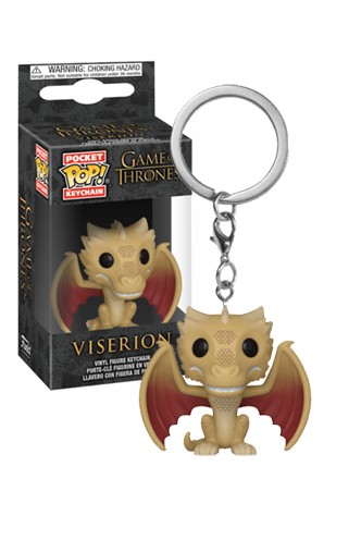 Pop! Keychains: Game of Thrones S10 - Regular Viserion