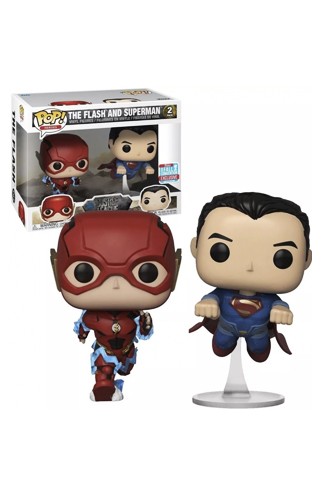 Pop! DC: Justice League - Pack Superman & Flash Exclusive