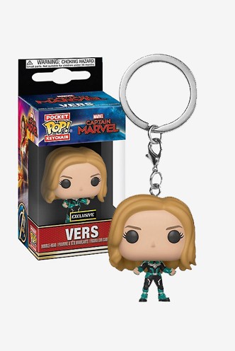 captain marvel pop keychain