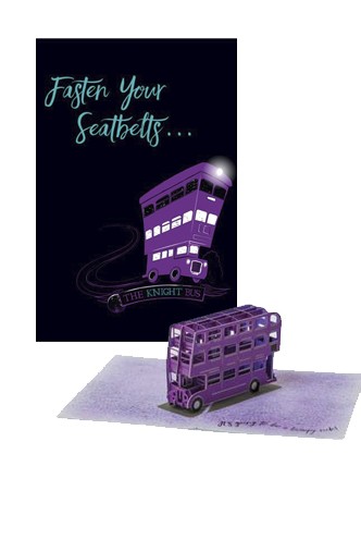 Harry Potter - Greeting Card 4D Knight Bus