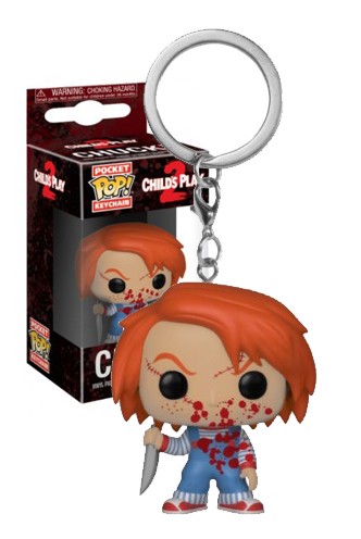 Pop! Keychain: Horror - Chucky Bloody Exclusivo
