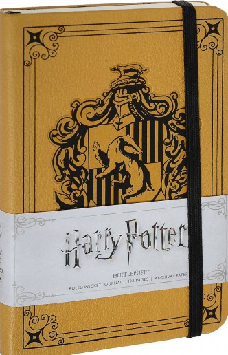 Harry Potter: Hufflepuff Ruled Pocket Journal