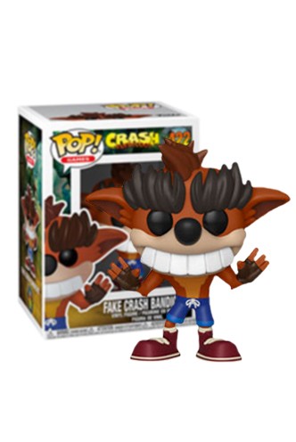 Pop! Games: Crash Bandicoot - Fake Crash Bandicoot Exclusivo