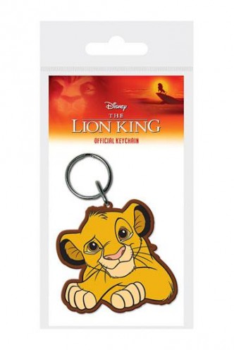 The Lion King - Rubber Keychain Simba