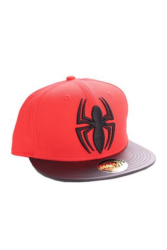 Marvel Spider-Man - Adjustable Cap Black Spider