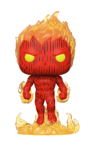 Pop! Movies: Los Cuatro Fantasticos - Human Torch