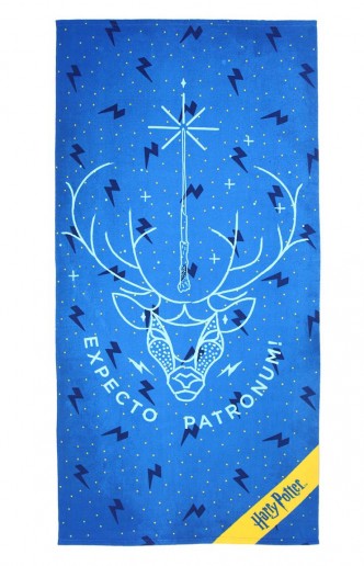 Harry Potter Beach Towel Expecto Patronum