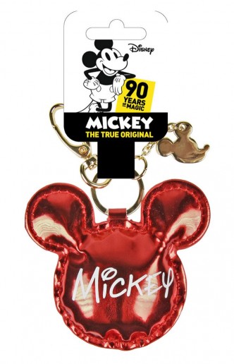 Disney Red 3D Mickey Keychain