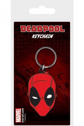 Marvel Deadpool Face Keychain