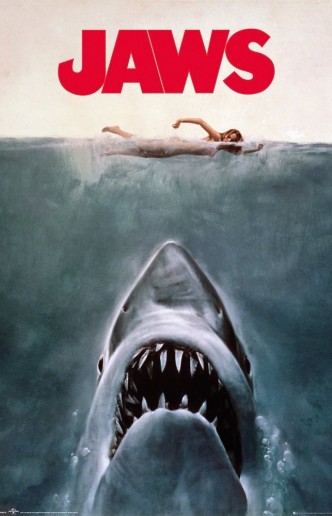 Póster Jaws Key Art