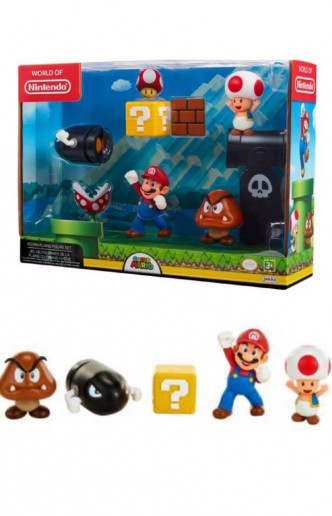 Nintendo - Pack Figuras Super Mario