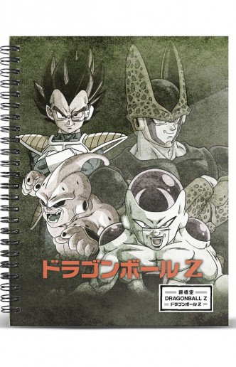 Dragon Ball - A4 Notebook Dragon Ball Evil