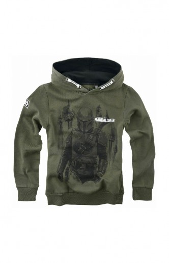 Star Wars - The Mandalorian Hunter Kids Hoodie