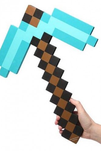 Minecraft Foam Diamond Pickaxe