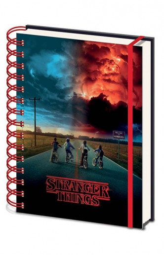 Stranger Things -  3D Cover Mind Flayer A5 Notebook