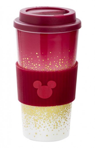 Disney: Mickey - Taza de Viaje Berry Glitter
