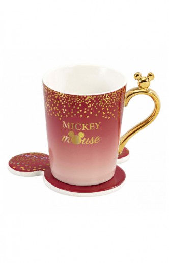 Disney: Mickey Berry - Set Taza y Posavasos Berry Glitter
