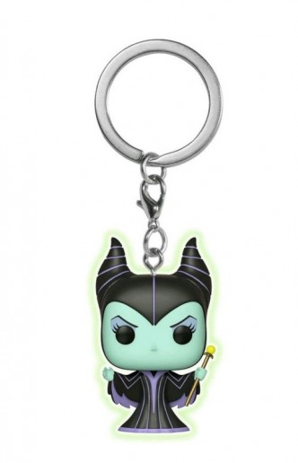 Pop! Keychain: Disney - Maleficent Ex (GITD)