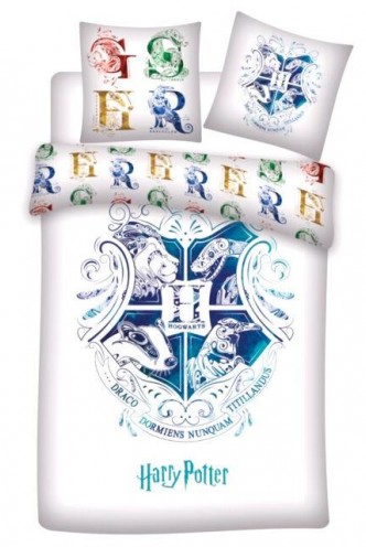 Harry Potter - Funda Nordica Hogwarts Crest Cama 90 cm