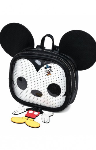 Loungefly - Disney Pop! By Loungefly -  Mochila Mickey Mouse Pin Trader Cosplay