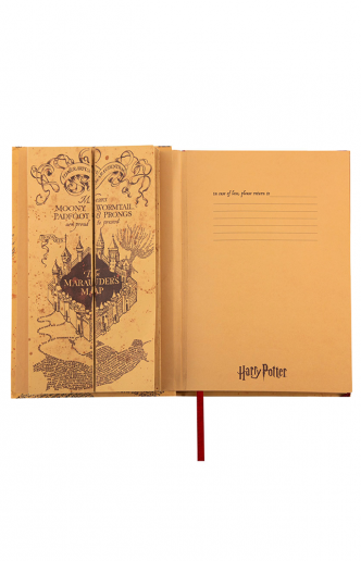 Harry Potter - Libreta Mapa del Merodeador