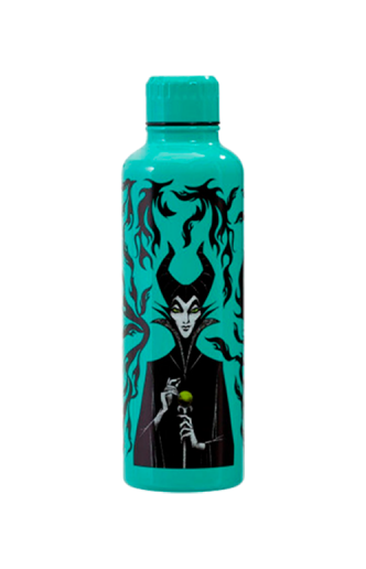 Disney Villains - Botella metálica Maleficent