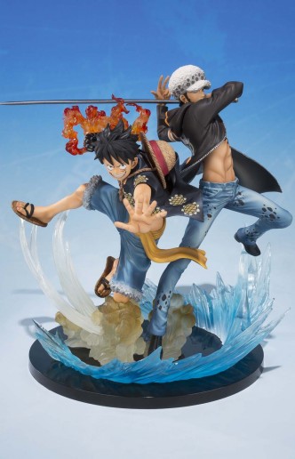 One Piece - Monkey D.Luffy & Trafalgar Law 5th Anniversary  Figura Figuarts Zero