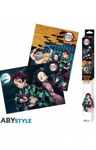 Demon Slayer: Kimetsu no Yaiba - Pack x2 Poster Group & Slayer