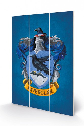 Harry Potter - Cuadro de madera (Ravenclaw)