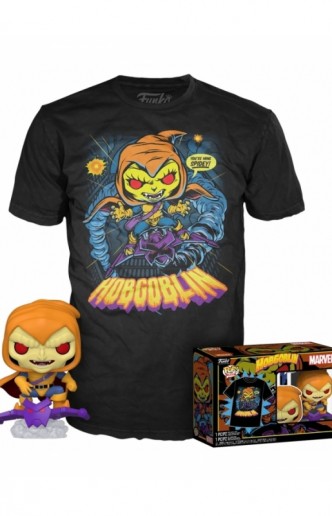 Animated Spiderman Pop! & Tee Box Hobgoblin (GITD) Ex