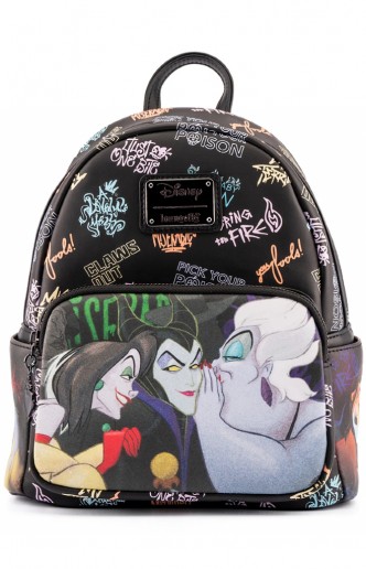 Loungefly - Villains - Mini Mochila Villains Club