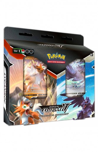 Pokemon - Pack Barajas TCG Combate V Lycanroc vs. Corviknight