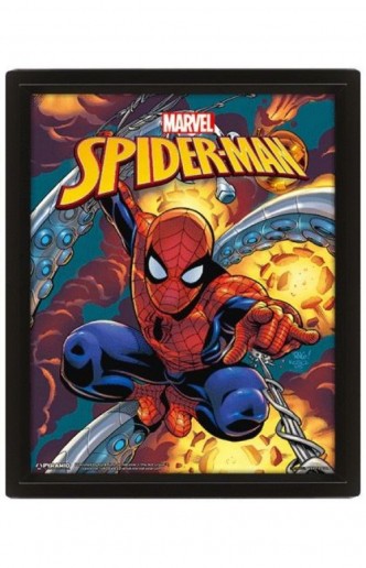 Marvel - Poster 3D Spider Man Costume Blast