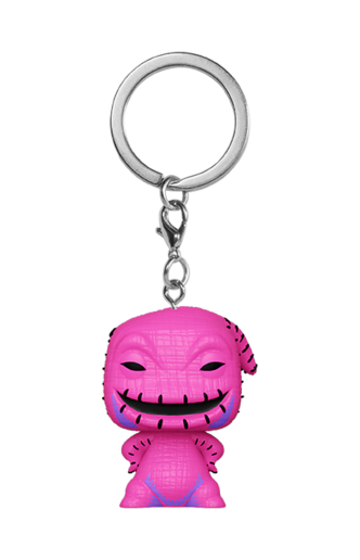 Pop! Keychain: Pesadilla antes de Navidad: Black Light - Oogie