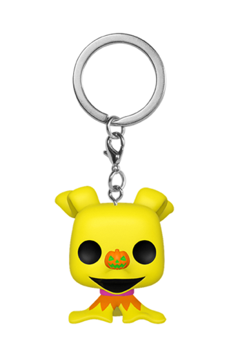 Pop! Keychain: Pesadilla antes de Navidad: Black Light - Zero