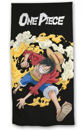 One Piece Luffy Going Marry Beach Towel