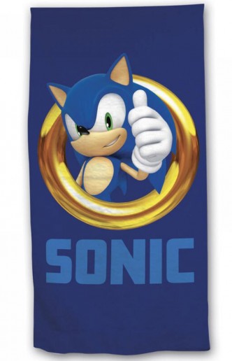 Sonic Beach Towel Sonic