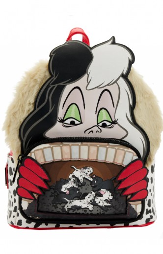 Loungefly - 101 Dalmatians Cruella Villains Scene Mini Backpack