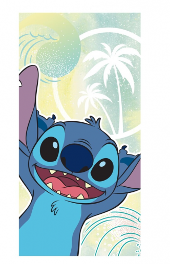 Lilo & Stitch - Toalla de Playa Stitch Palmera