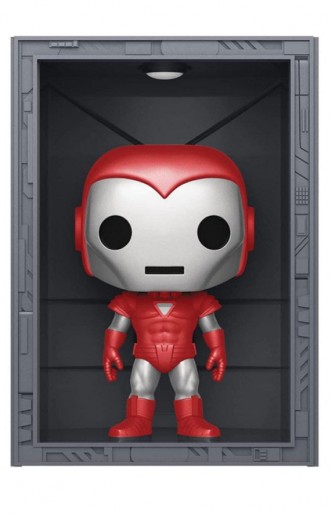 Pop! Deluxe: Marvel -  Hall of Armor: Iron Man Model 8 Silver Centurion