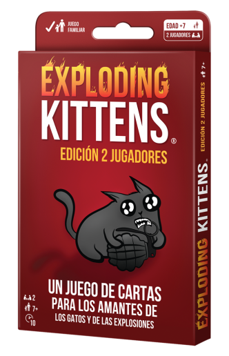 Exploding Kittens Edición 2 Jugadores