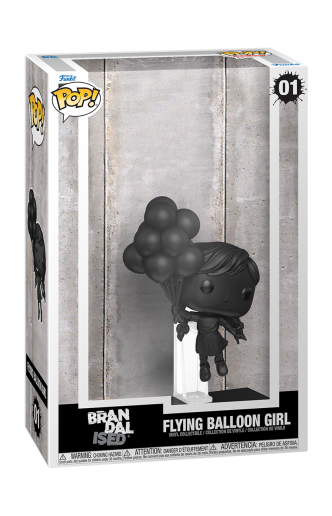 Pop! Art Cover: Brandalised- Flying Balloon Girl w/case