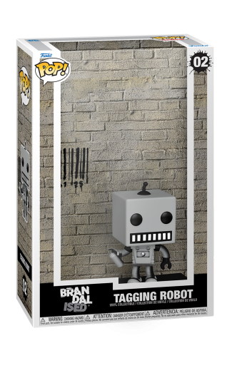 Pop! Art Cover: Brandalised - Tagging Robot w/ Case