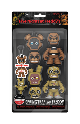 Funko Snaps! Figura articulada - Five Nights at Freddy's: Freddy & Springtrap Pack 2