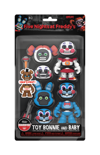 Funko Snaps! Figura articulada - Five Nights at Freddy's: Toy Bonnie & Baby Pack 2