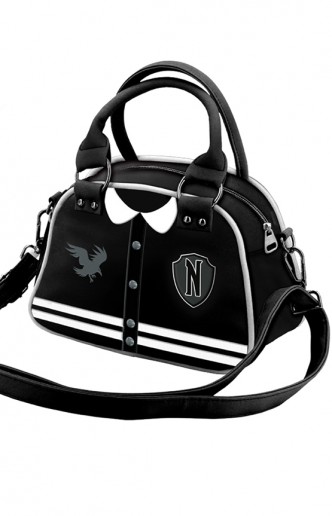 Wednesday - Bolso Bowling Fashion Varsity Casual Miércoles 