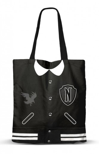 Wednesday - Bolsa de Tela Miércoles Nevermore Varsity